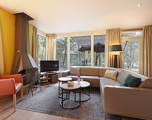 Terras met uitzicht op de natuur bij Rabbit Hill vakantiewoning, Veluwe.