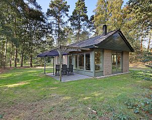 Tweede slaapkamer met eenpersoonsbedden in Rabbit Hill bungalow, Gelderland.