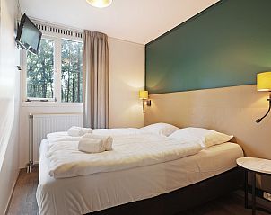 Plattegrond van Rabbit Hill 4-persoons bungalow in Nieuw Milligen, Veluwe.