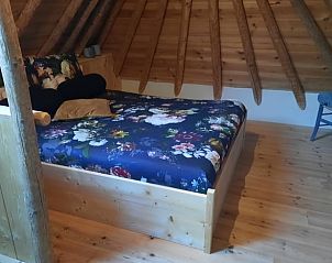 Comfortabele slaapkamer in Vakantiehuis in Kootwijkerbroek, Veluwe, Gelderland.