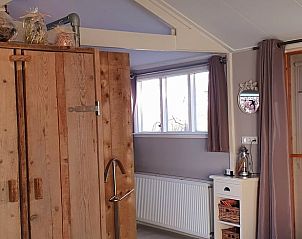 Houten interieurdetails in vakantiehuis Klarenbeek, Veluwe, Gelderland