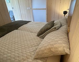 Comfortabele bedden in Vakantiehuisje in Beemte Broekland, Veluwe, Gelderland.