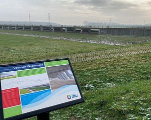 Informatiebord over Veessen-Wapenveld nabij Huisje in Veessen, vakantiehuis op de Veluwe in Gelderland.