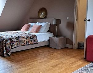 Slaapkamer in Huisje in Thesinge, comfortabel vakantiehuis in Noordoost Groningen, Groningen.