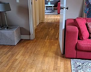 Gezellige binnenruimte in Huisje in Thesinge, vakantiehuis in Noordoost Groningen, Groningen.