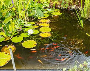 Esszimmer des Ferienhauses GR032 in Lauwersoog, mit Holztisch und Sthlen.