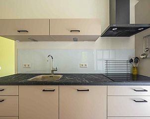 Gemtliches Schlafzimmer mit Etagenbett im Ferienhaus GR032, Lauwersoog, Groningen.