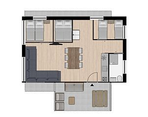 Verblijf 341813 - Tenthuis Noordwest Groningen - Safaritent 6
