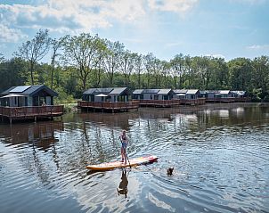 Luchtfoto van de Vrijstaande woning in Sellingen, vakantiehuis in Zuidoost Groningen omgeven door bos.