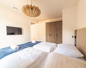 Ruime slaapkamer in Vrijstaande woning in Sellingen met moderne inrichting in Groningen.