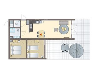 Unterkunft 350626 - Bungalow Zuidoost Groningen - 4-persoons woning | 4C