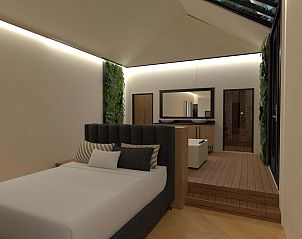 Moderne receptie van Landgoed Bourtange in Sellingen, Zuidoost Groningen, Groningen.