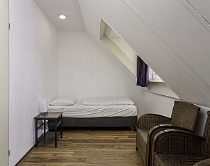 Ruime slaapkamer in Vakantiehuis Bellingwolde Comfort, Vlagtwedde, Groningen.