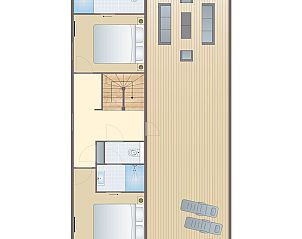 Unterkunft 351317 - Bungalow Zuidoost Groningen - 8-persoons woning | 8L