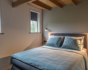 Comfortabele slaapkamer in Huisje in Opende, vakantieverblijf in Groningen.