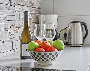 Comfortabele zithoek in Villa Christina vakantiehuis in Stevensweert, Limburg.