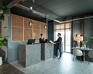 Receptie van de Vrijstaande woning in Thorn, vakantiehuis in Limburg met moderne inrichting.