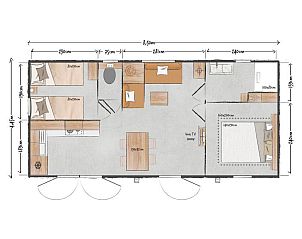 Verblijf 380848 - Vakantiewoning Noord Limburg - Sunset Lodge