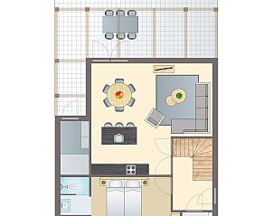 Unterkunft 380852 - Bungalow Noord Limburg - 6-persoons watervilla | 6CE2