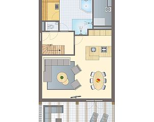 Unterkunft 380856 - Bungalow Noord Limburg - 6-persoons wellnessvilla | 6ELW