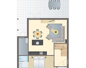 Unterkunft 380857 - Bungalow Noord Limburg - 6-persoons villa | 6CE3