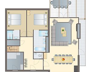 Unterkunft 380858 - Bungalow Noord Limburg - 12-persoons watervilla | 12CE