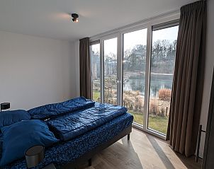 Comfortabele slaapkamer in de vrijstaande woning in Belfeld, Limburg.