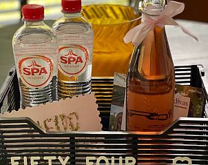 Welkomstpakket in Huisje in Heijen, vakantiehuis in Limburg.