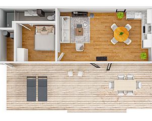 Unterkunft 384010 - Ferienhaus Noord Limburg - Bos Cube | 2 personen