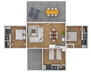 Guest house 384025 - Holiday property Noord Limburg - Bos Lodge | 6 personen