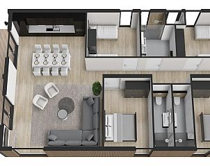 Unterkunft 384027 - Ferienhaus Noord Limburg - Bos Cube | 8 personen