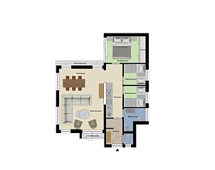 Guest house 390613 - Holiday property Zuid Limburg - Z Module 6 personen