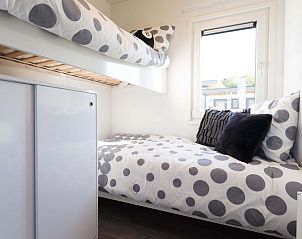 Gezellige stapelbedkamer in Z Module 6 personen Wellness, vakantiehuis in Schin op Geul, Zuid Limburg.