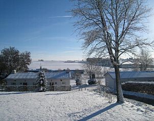 Winterlandschap rondom Domein Hellebeuk, vakantiehuis in Valkenburg, Zuid Limburg.