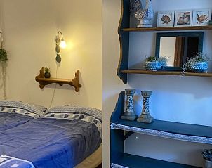 Knusse slaapkamer in Vakantiehuis in Wijlre, Zuid Limburg.