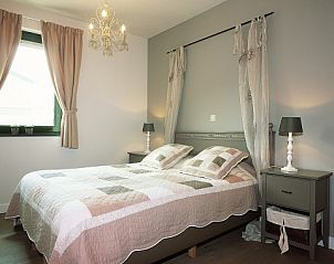 Comfortabele slaapkamer in Inkelshoeve a gen Bongerd, vakantiehuis in Epen, Zuid Limburg voor een ontspannen verblijf.