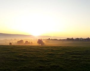 Atemberaubender Sonnenaufgang ber den Feldern beim Ferienhaus in Epen, Sdlimburg.
