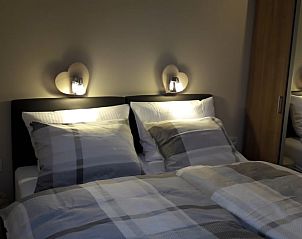 Gemtliches Schlafzimmer mit Doppelbett im Ferienhaus in Epen, Sdlimburg.