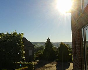 Sonnenuntergang im Ferienhaus in Epen, Sdlimburg, mit herrlicher Aussicht.