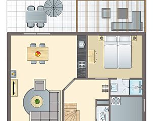 Unterkunft 392014 - Bungalow Zuid Limburg - De Waufsberg | 4-persoons villa | 4EL