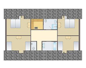Unterkunft 392019 - Bungalow Zuid Limburg - De Waufsberg | 12-persoons villa | 12L