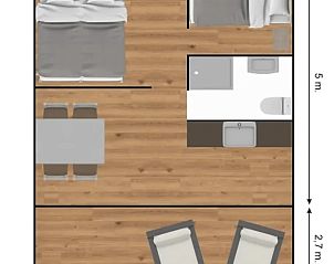 Unterkunft 396909 - Zelthaus Zuid Limburg - Glampingtent 4p