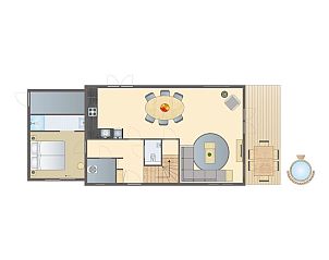 Unterkunft 400445 - Bungalow De Peel - 6-persoonsbungalow | 6L2