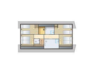 Stilvolles Wohnzimmer im 10-Bett-Bungalow 10L, Someren, De Peel, Nordbrabant, mit komfortablen Mbeln.