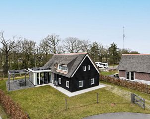 Luchtfoto van vakantiehuis in Someren, te midden van natuur in De Peel.