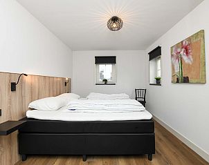 Slaapkamer met comfortabele bedden in vrijstaande woning Someren, Noord Brabant.