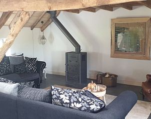 Gezellige woonkamer in Huisje in Aarle-Rixtel, vakantiehuis in Aarle-Rixtel, De Peel.