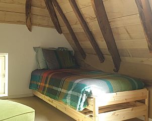 Knusse slaapkamer in Huisje in Aarle-Rixtel, vakantieverblijf in Aarle-Rixtel, De Peel.