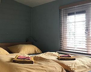 Comfortabele bedden in Huisje in Milheeze, vakantiehuis in De Peel, Noord Brabant.