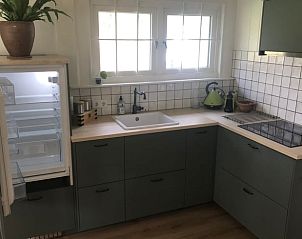 Goed uitgeruste keukenlade in Huisje in Milheeze, vakantiehuis in De Peel, Noord Brabant.